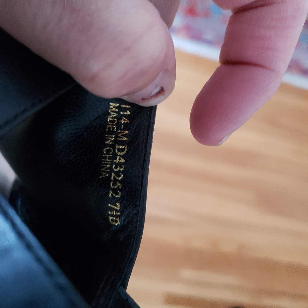 Cole Haan black braided wedge sandals. 2 inch heel. $225 msrp size 7.5 - Picture 6 of 11